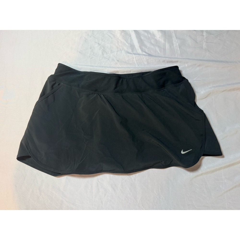 Nike Black Athletic Skort with Swoosh